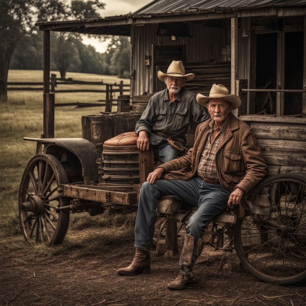 Hyperrealistic Southern Country Life in the 80s