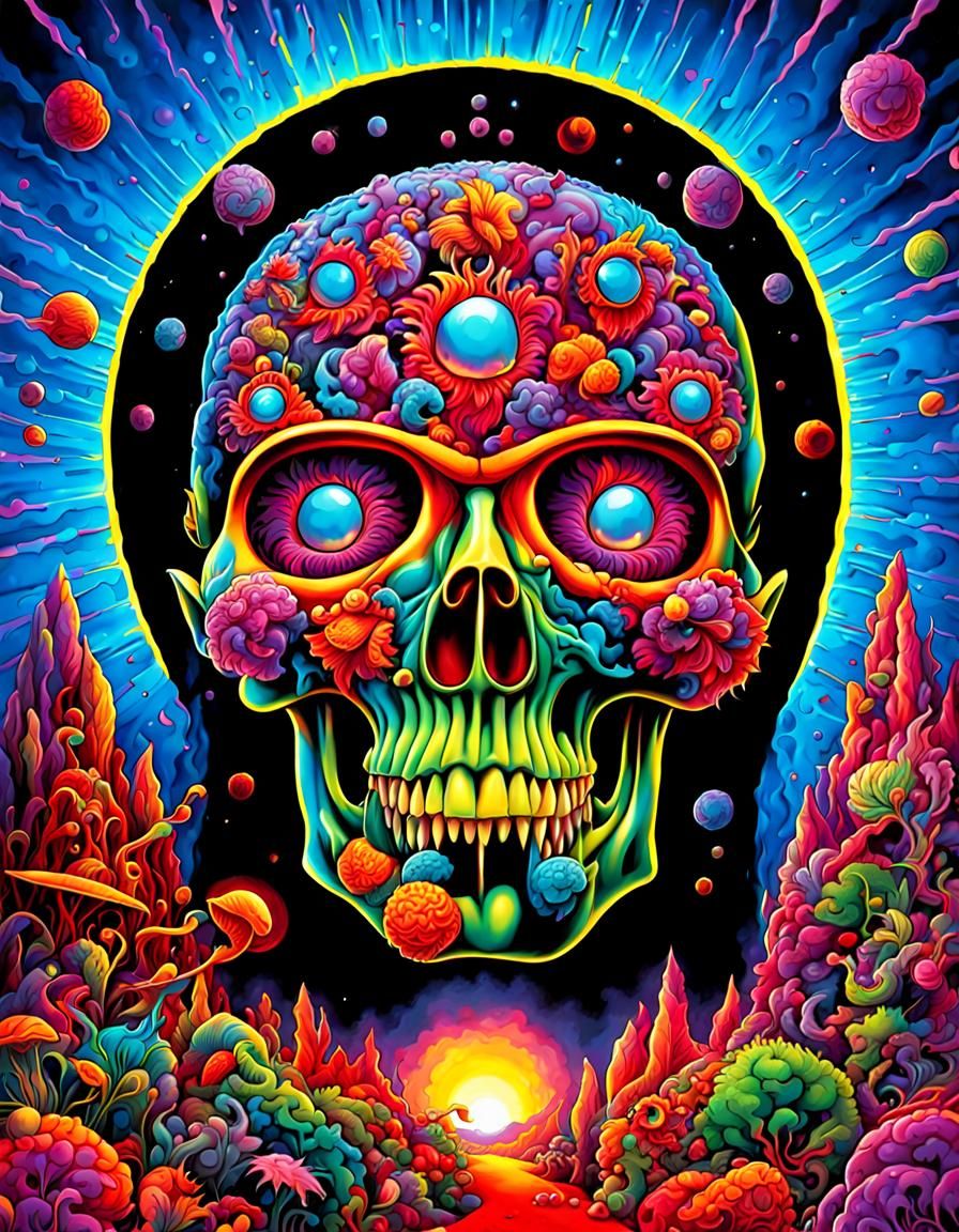 Brains on DMT