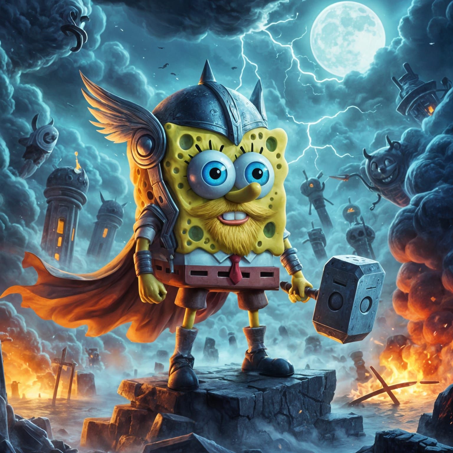 Sponge Thor