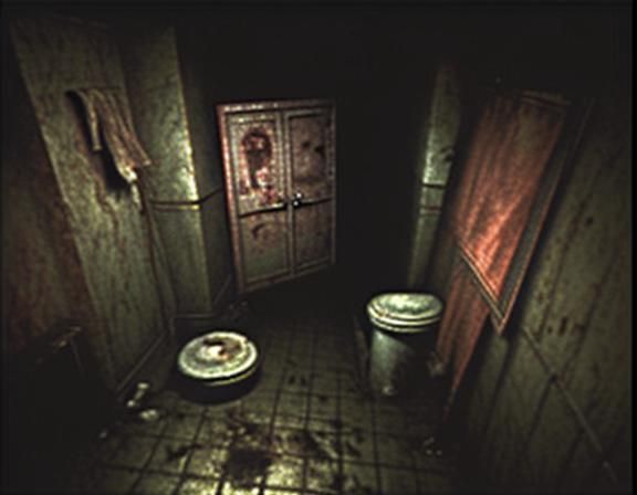 Low-Poly Sewer Interior in Retro Horror Style