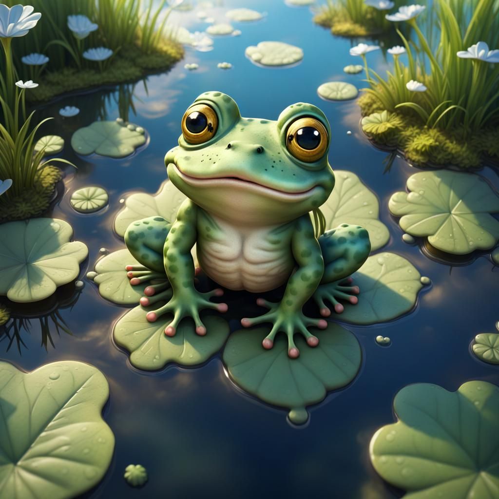 Frog in a Pond