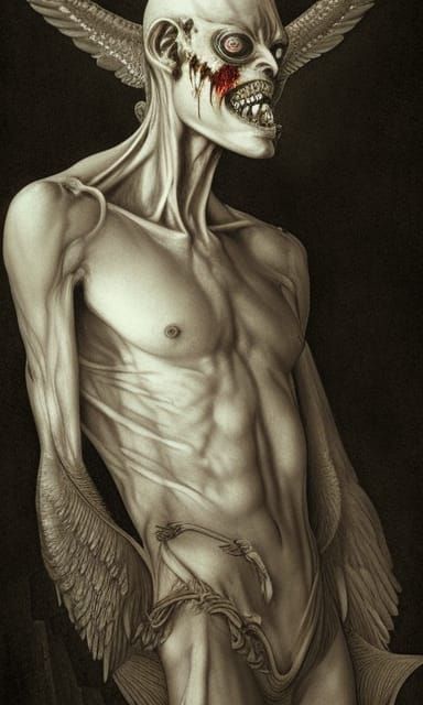 Hyper-Realistic Pazuzu in Detailed Fantasy Art