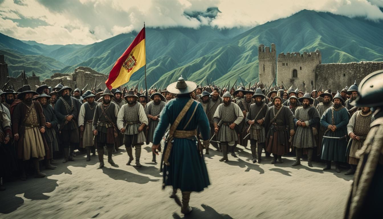 On November 16, 1532, Spanish conquistador Francisco Pizarro captured Inca Emperor Atahualpa in the town of Cajamarca, P...