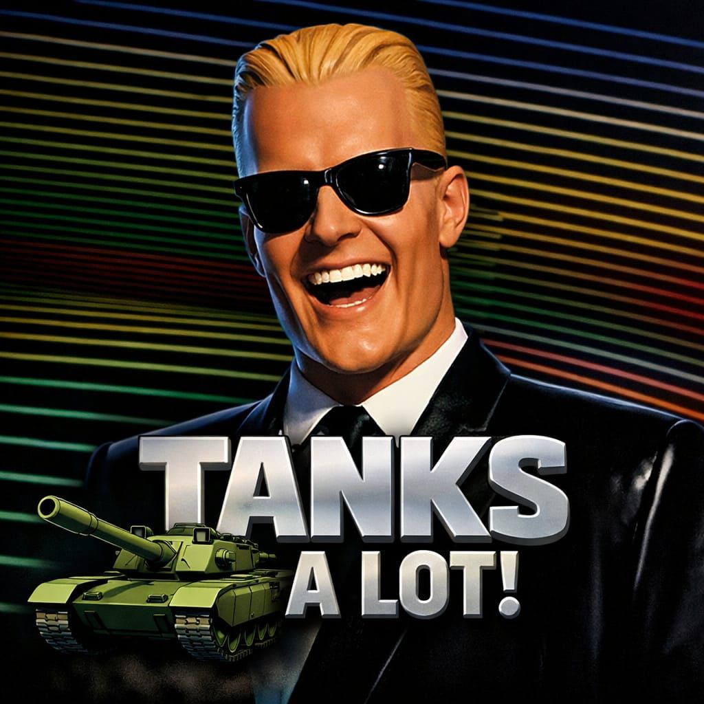 Max Headroom Offers Thanks in Iconic Style