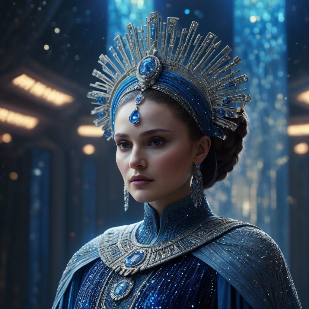Majestic Queen Amidala Among the Stars