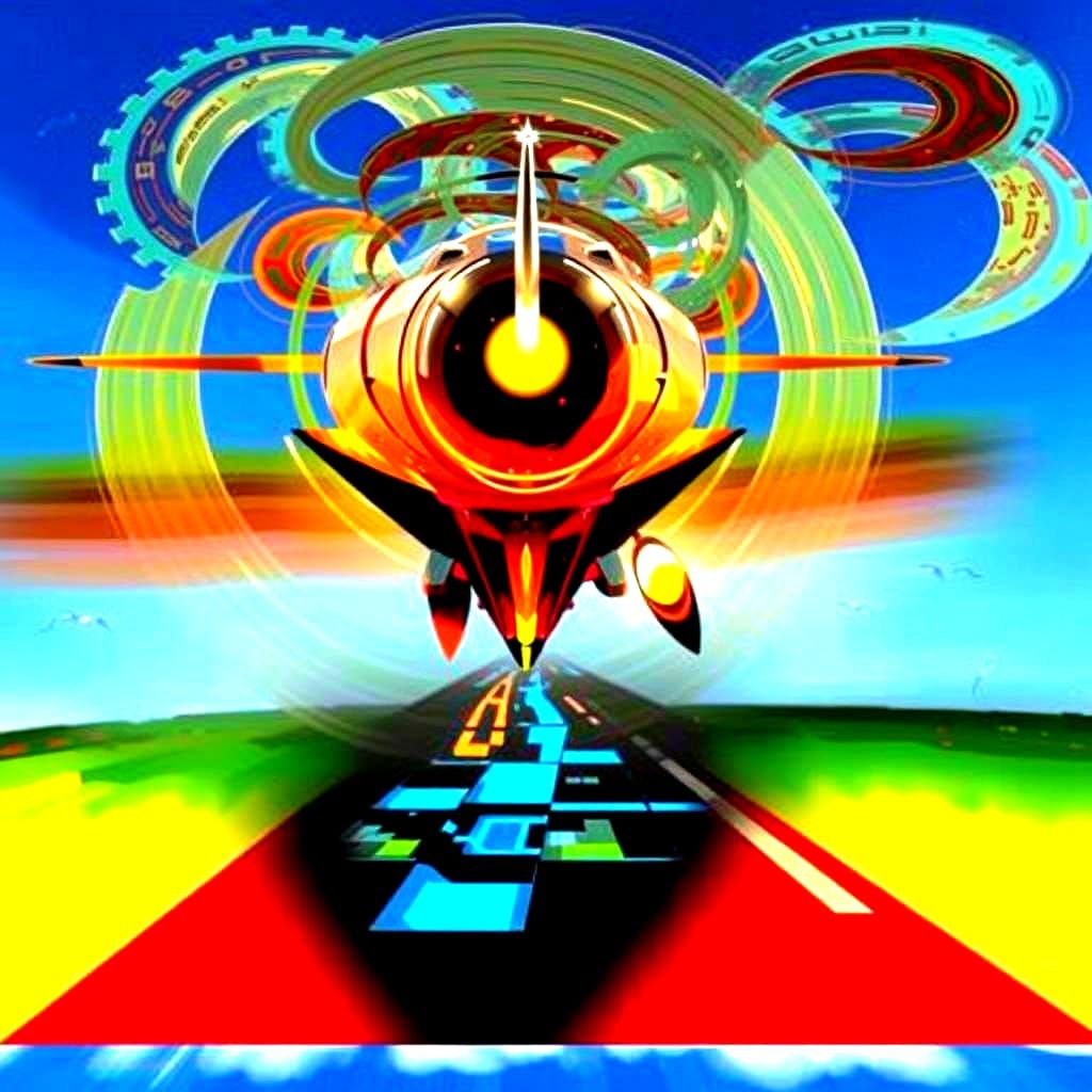 Abstract Gaussian Blur Effect