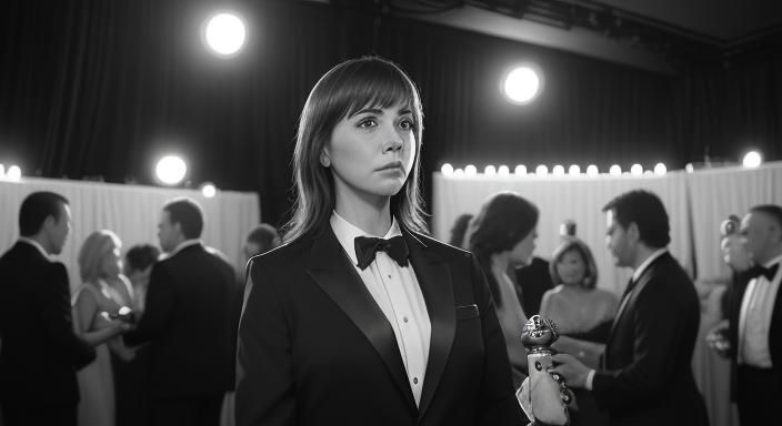 Backstage at the Golden Globes: Hyperrealistic Award Show Pr...