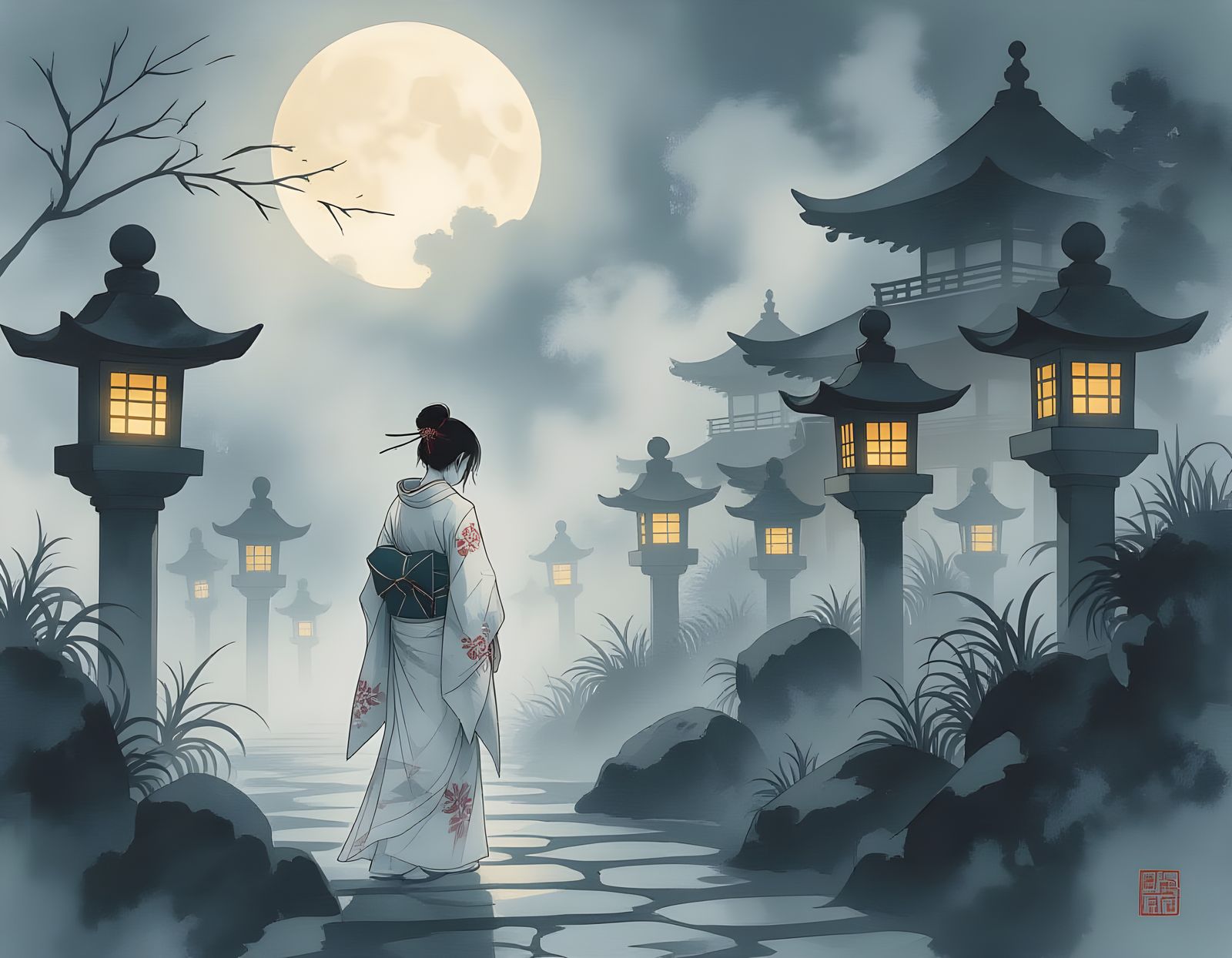 Japanese Folklore Ghosts: Yūrei Spirits