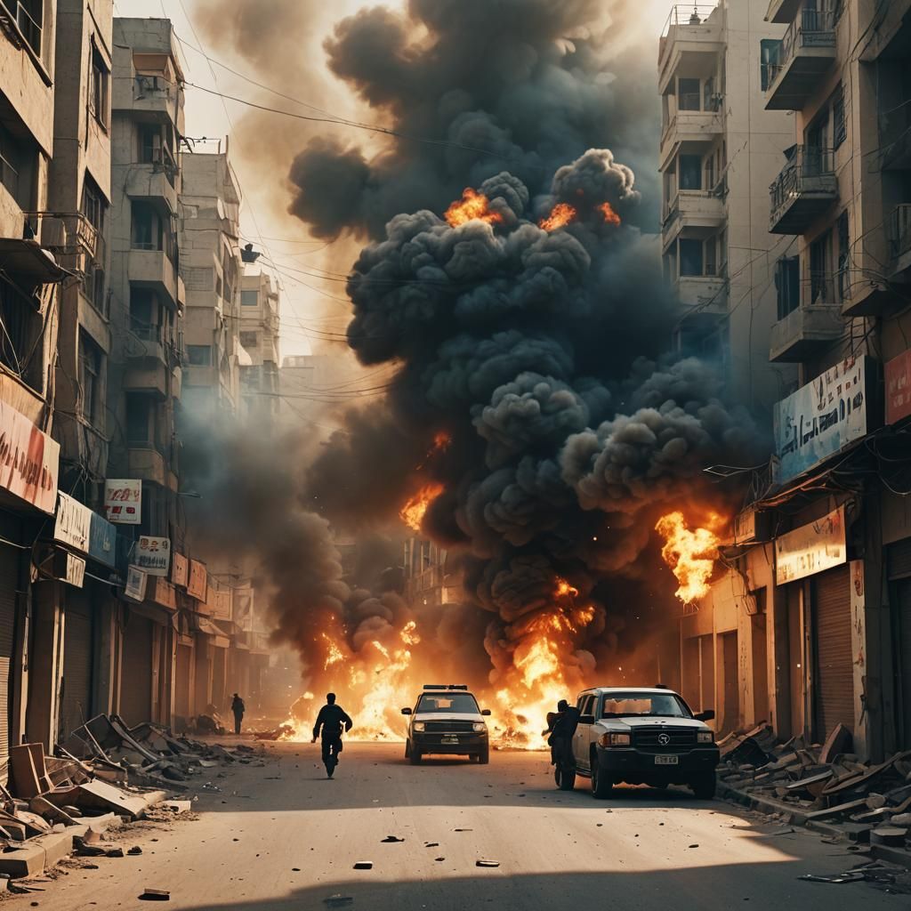 ISIS Fighters Storm Islamabad in Cinematic Film Still