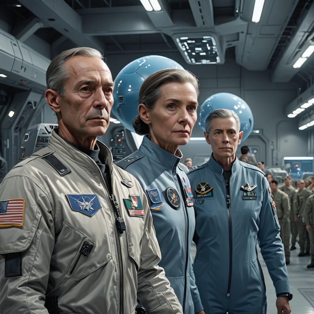 Hyperrealistic Concept Art: Extraterrestrials Meet Earthling...