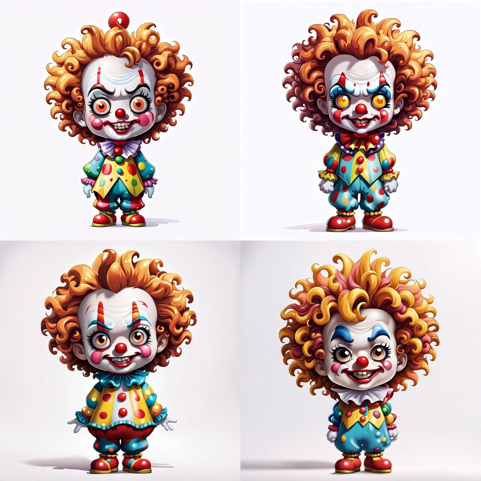 Ginger Clown Babies… The Evilest