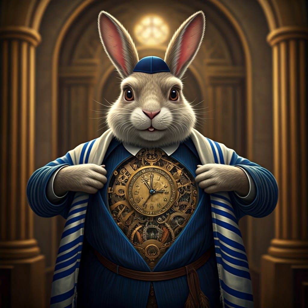 Rabbatockulous - A Clockwork Rabbi Rabbit