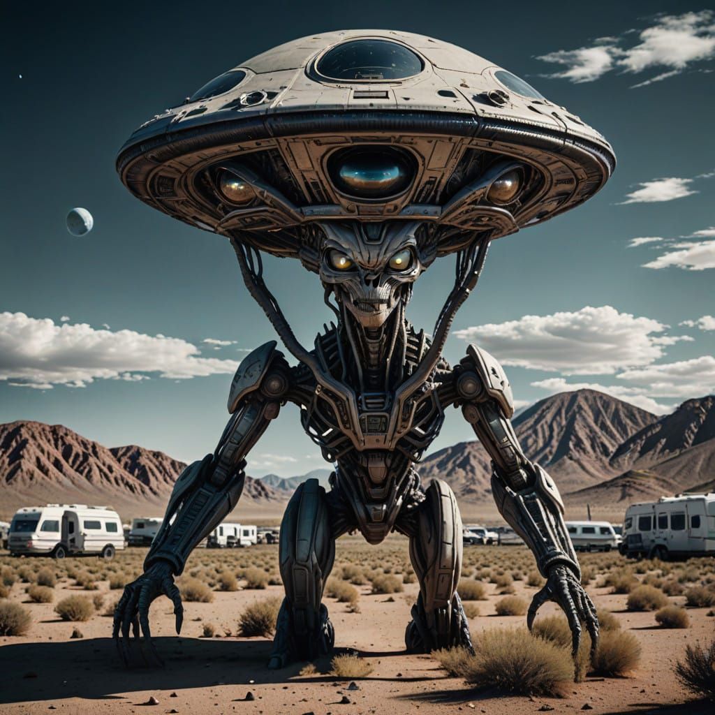 Aliens Discovered at Area 51 in Hyperrealistic Detail