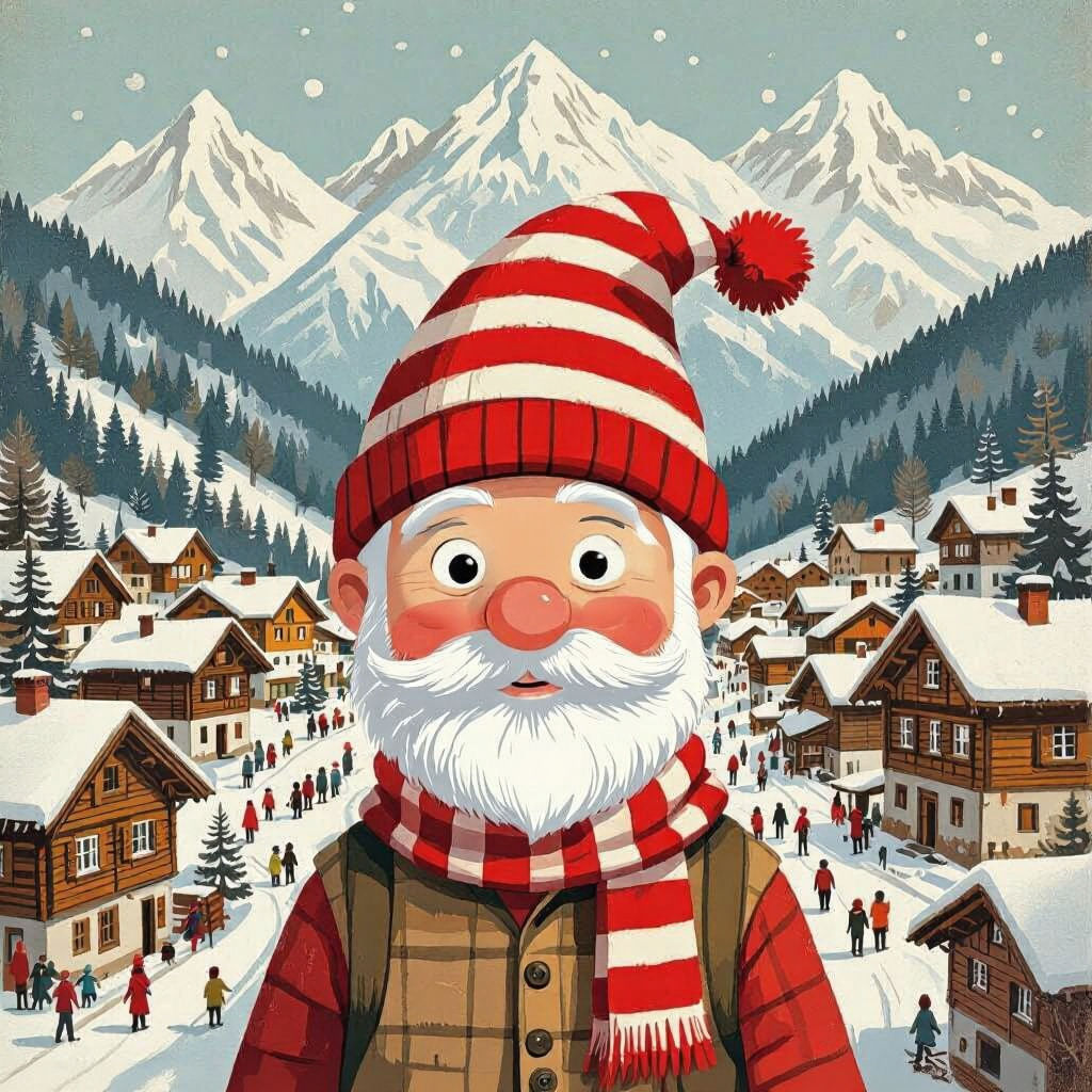 Waldo Hidden in the Austrian Alps