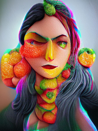 Vibrant Close-Up of Juicy Orange Slice