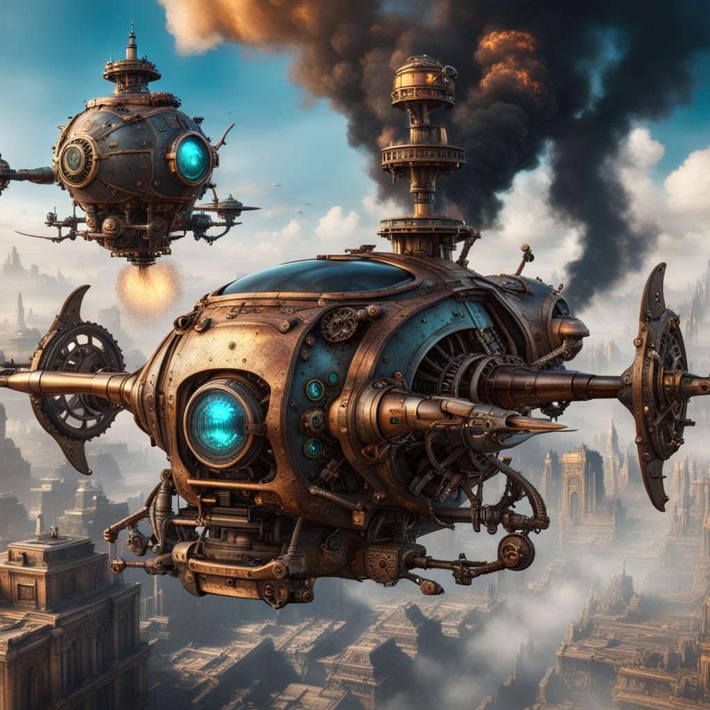 In Flight Breakdown Repair Drone