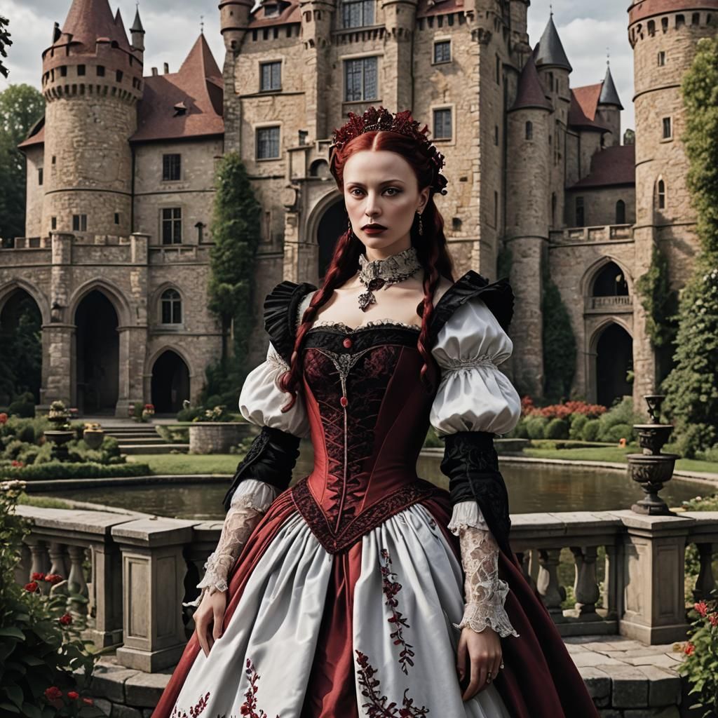 Elizabeth Bathory in Youthful Carpathian Garden