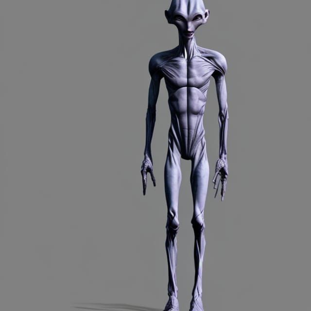 Benevolent Pale Alien of Science Fantasy