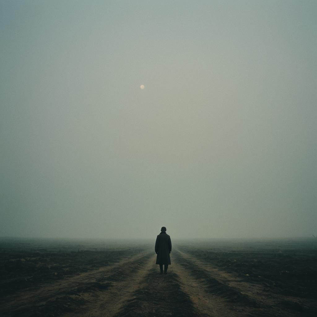 Cinematic Still Captures Longing and Time's Passage