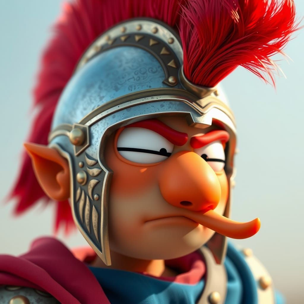 Angry Eggs in Roman Empire, 3D Graphics