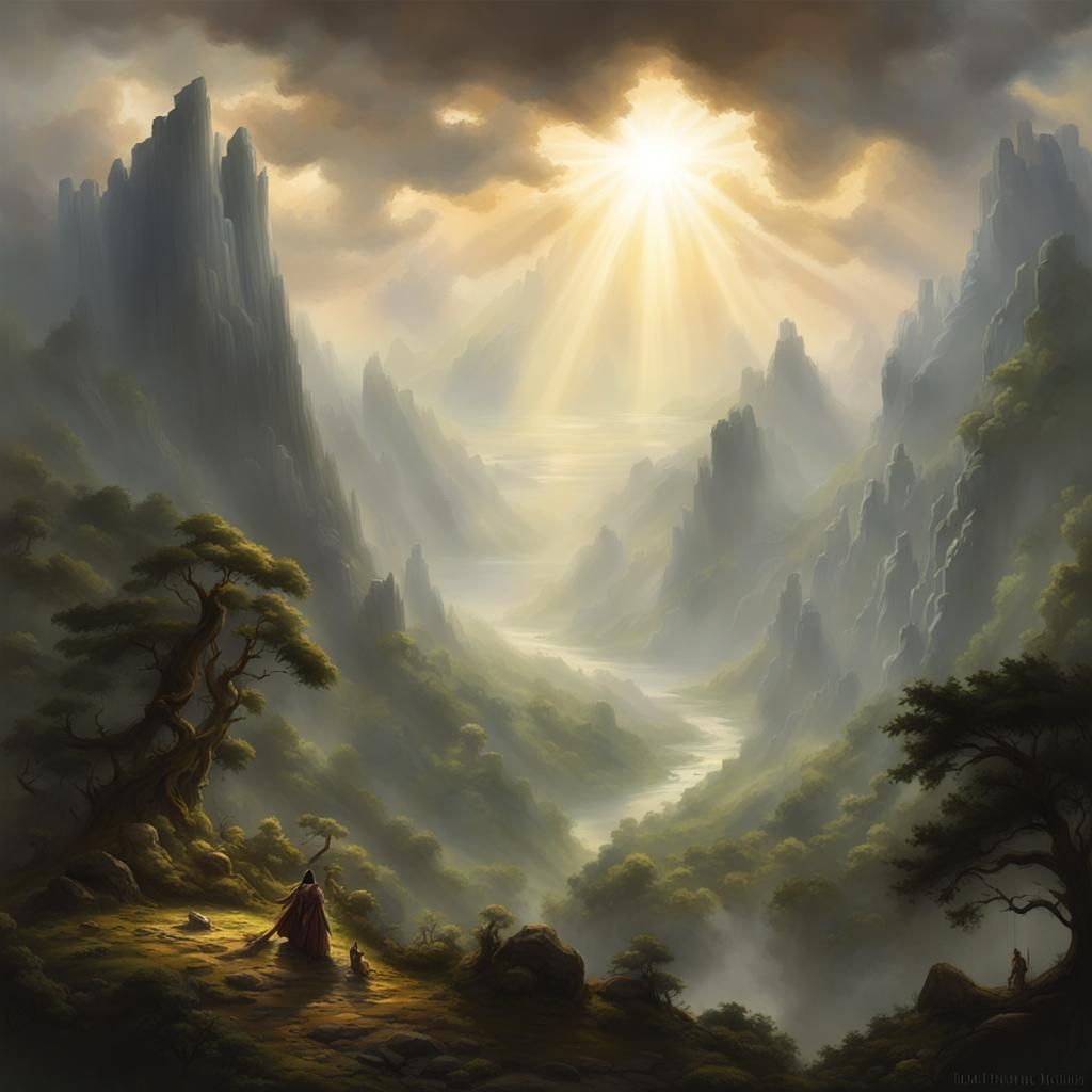 Pre-Cataclysmic Age Landscape: Sword and Sorcery