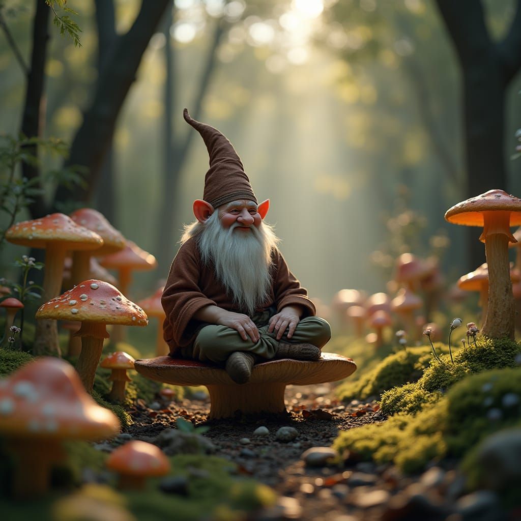 A wise old gnome