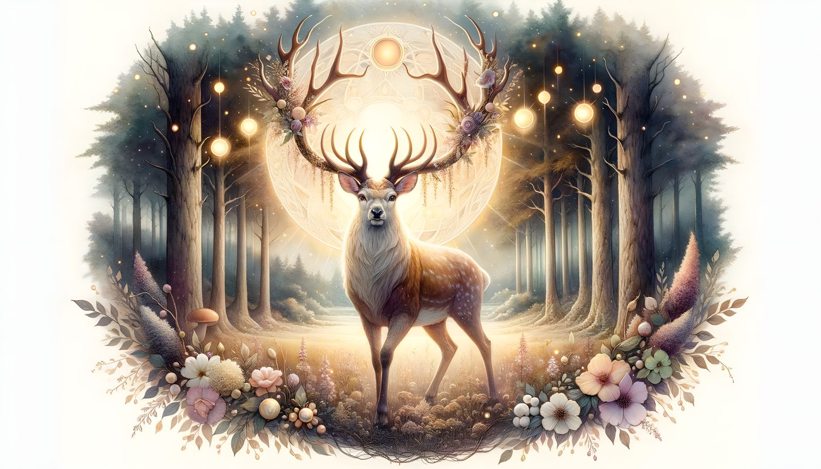 Flowered Stag