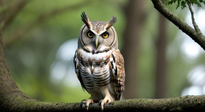 Artificial Owl Image