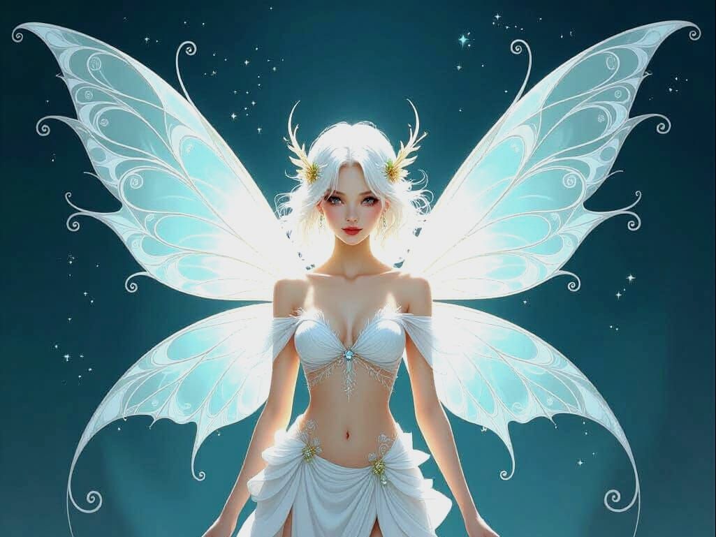 Detailed Wispy Fairy Wings Image