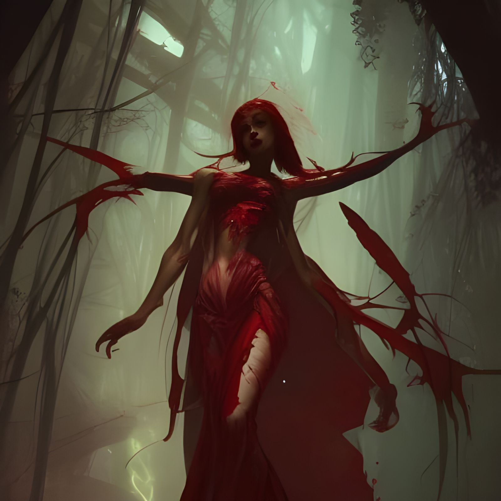 Sinister Blood Fairy Concept Art