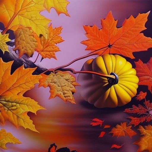 Autumn Mystery: Graffiti Art Pumpkin Contest