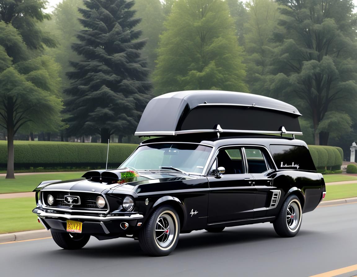 1969 Ford Mustang Hearse Conversion