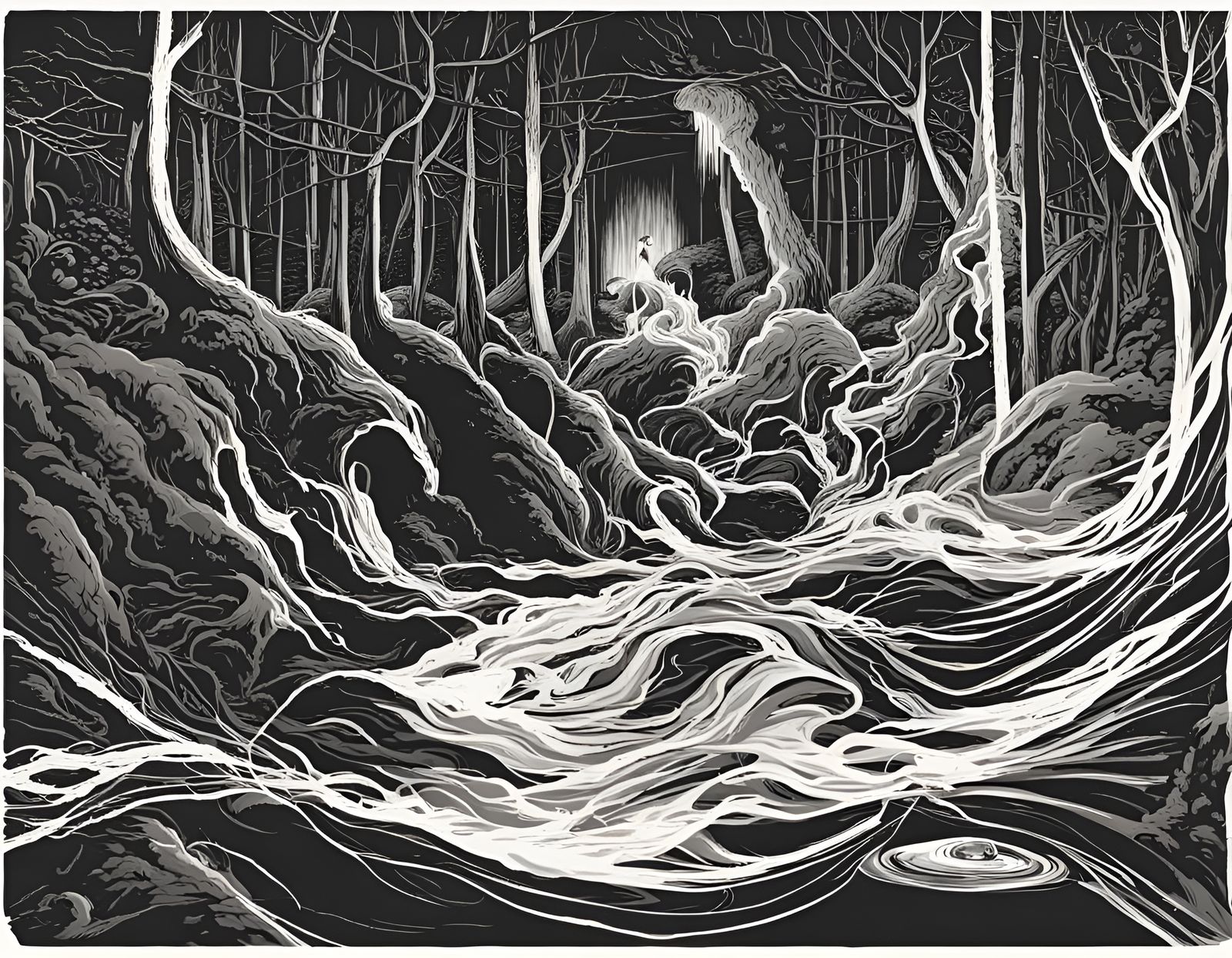 Darkness and Danger Concept Art