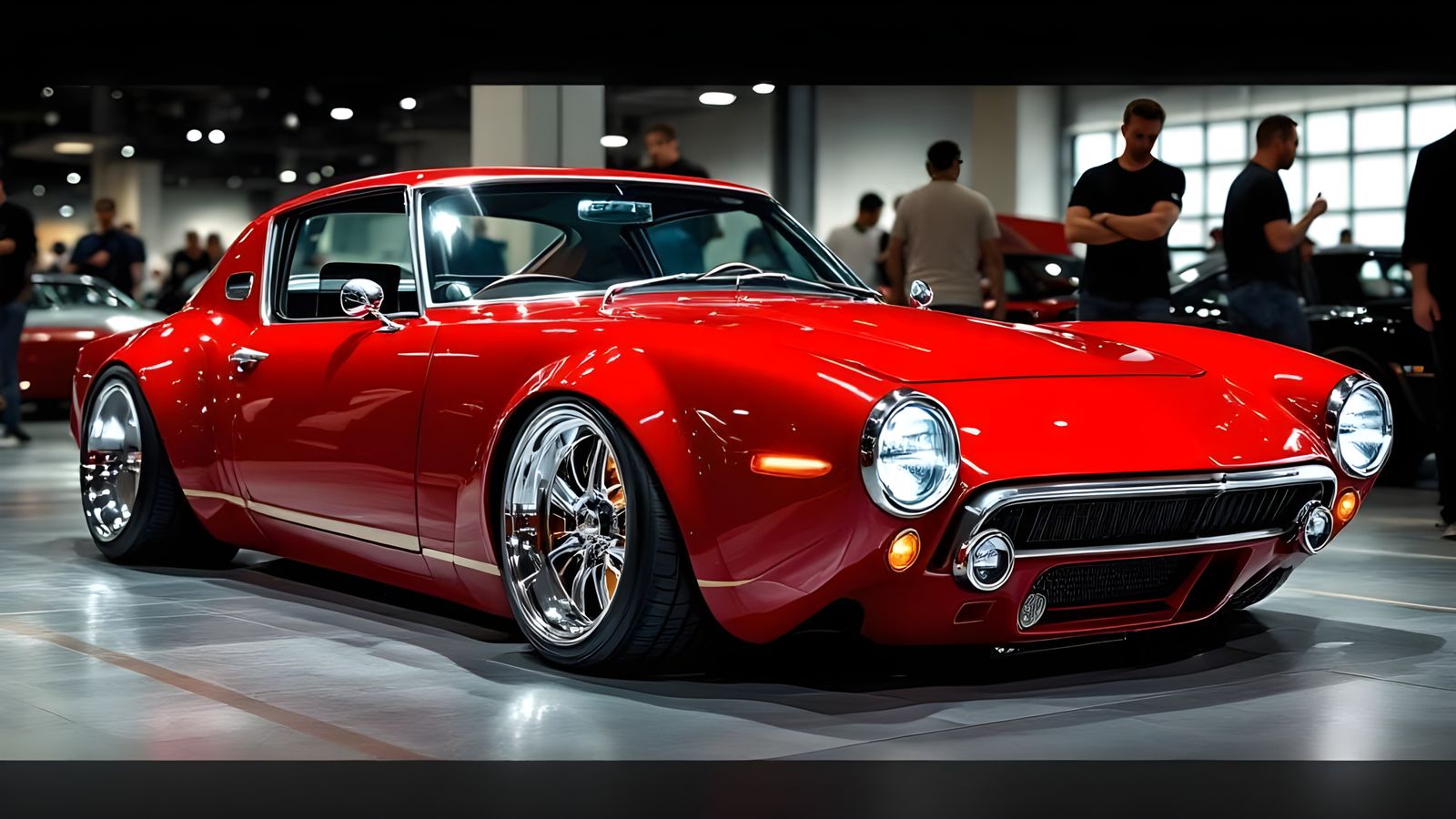 1964 Studebaker Avanti RestoMod in Candy Apple Red