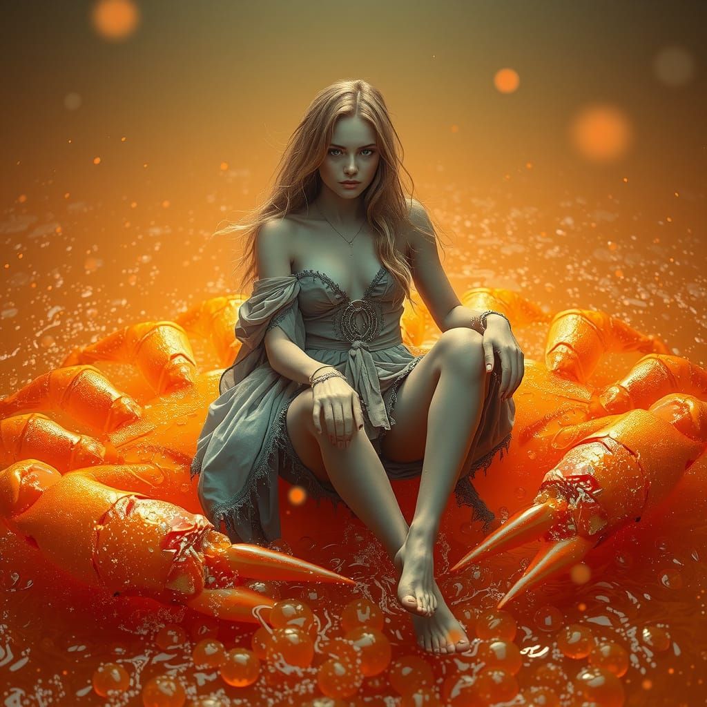 Gummy Crab Rider in Dreamy Soda Sea