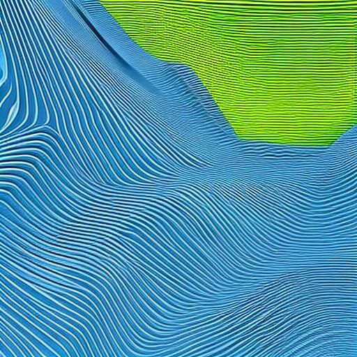 Abstract Visualization of Perlin Noise