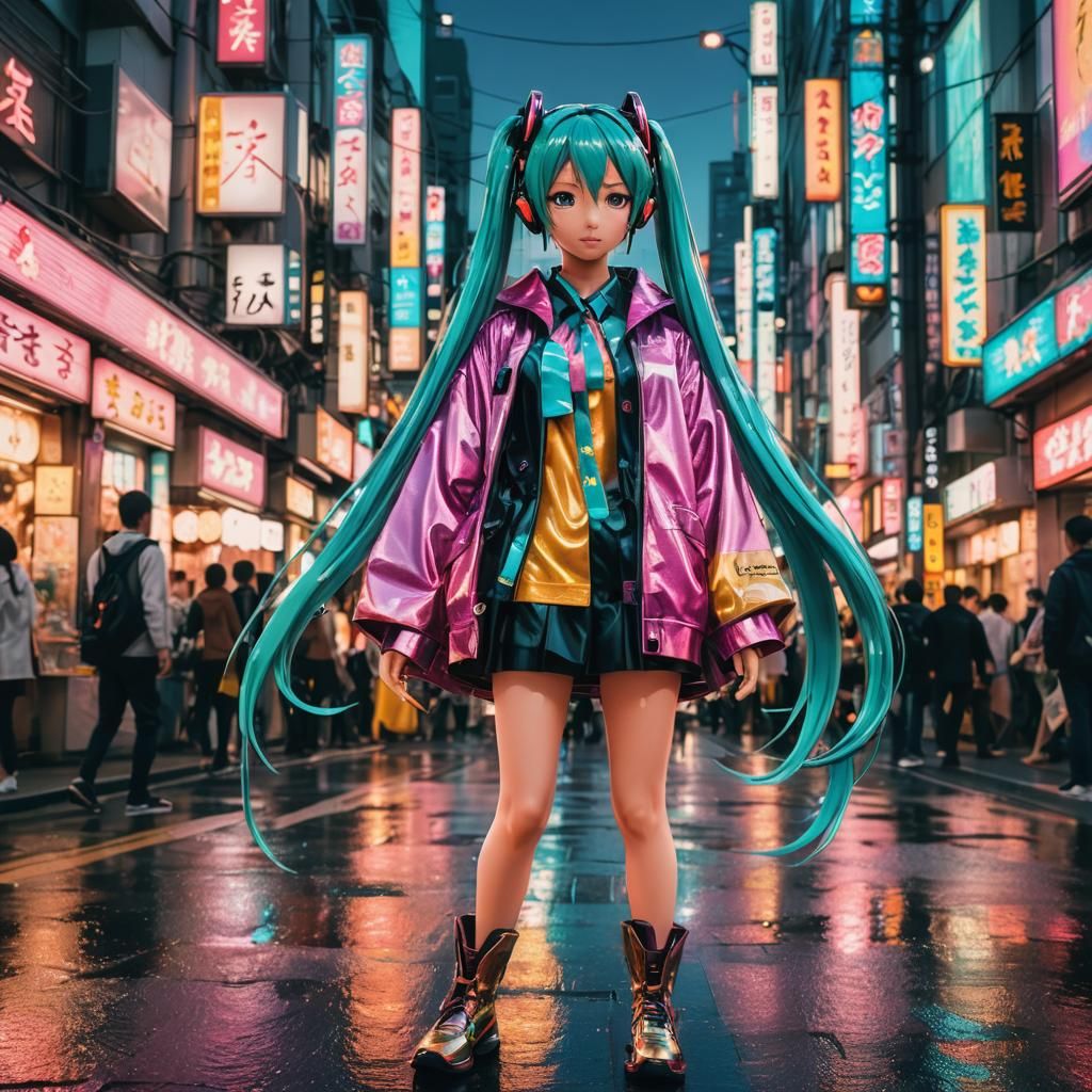 Hatsune Miku in Tokyo: Japanese Pop Art