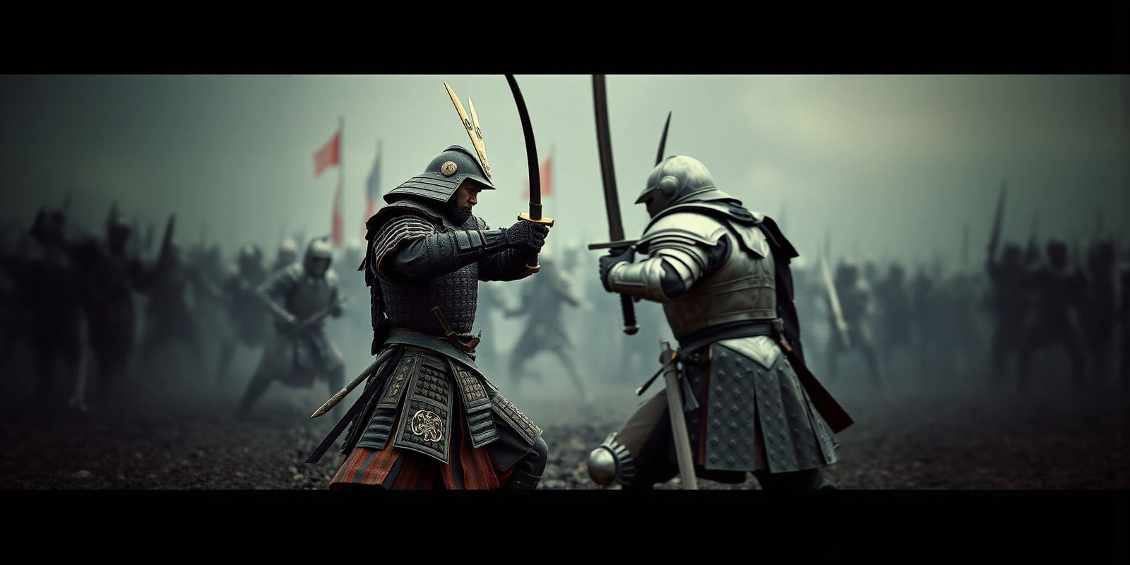 Samurai Meets Knight in Epic Medieval Duel