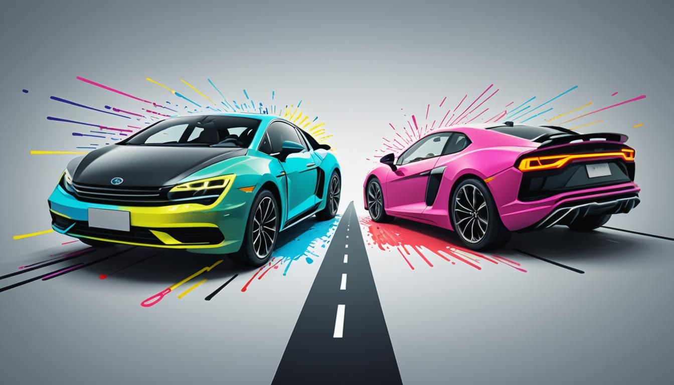 Minimalist Cars Communicating with Digital Signals