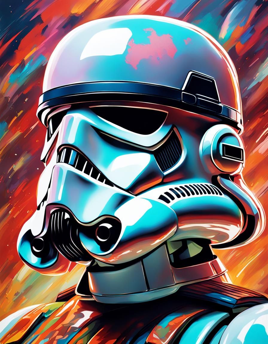 Hyperrealistic Stormtroopers in Dramatic Lighting