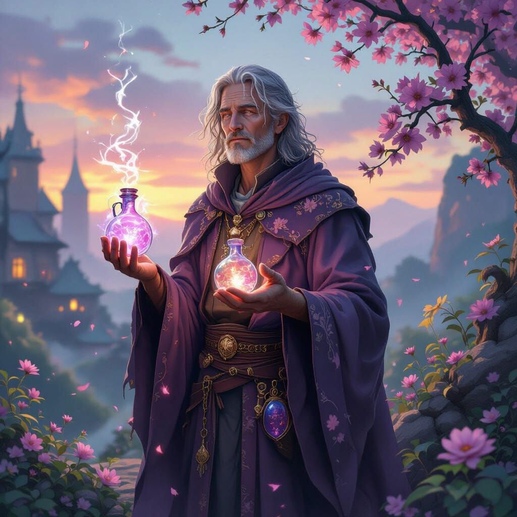 Keeper of Lost Voices as Dark Fantasy Art