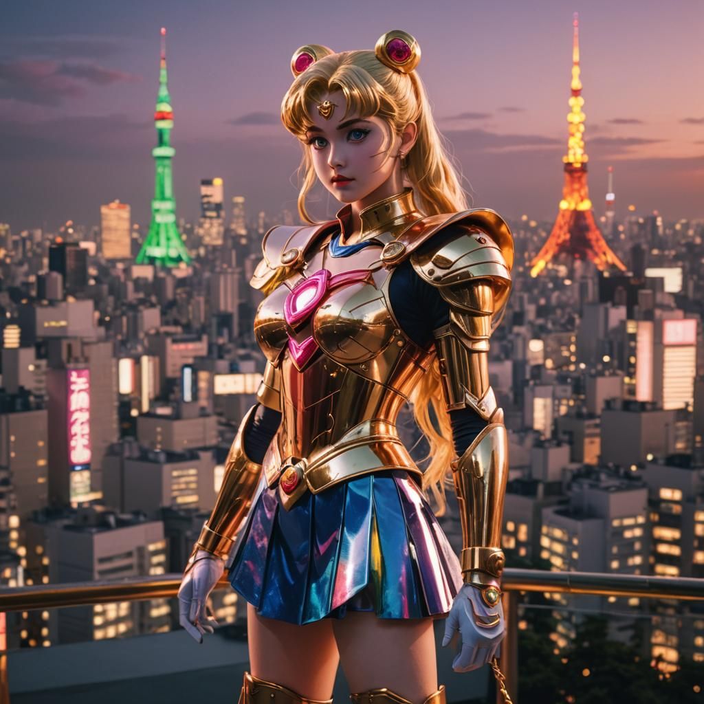 Sailor Moon in Tokyo: Anime Film Still