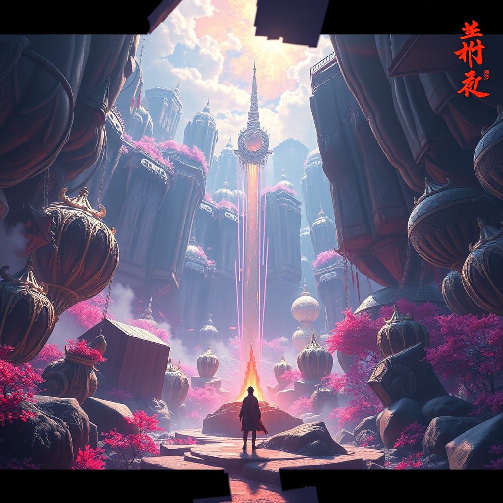 Breathtaking 8K Concept Art in 3D Anime Style