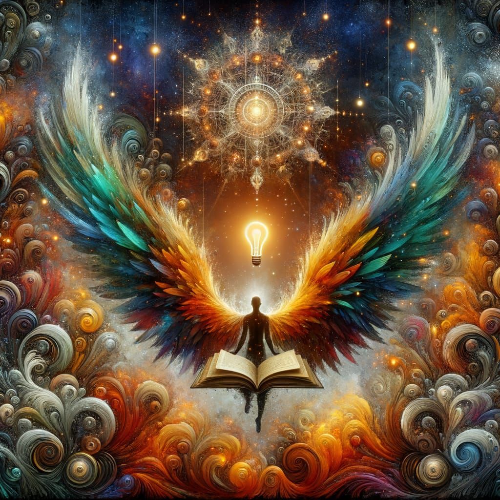 Fantastical Realm as Detailed Matte Painting