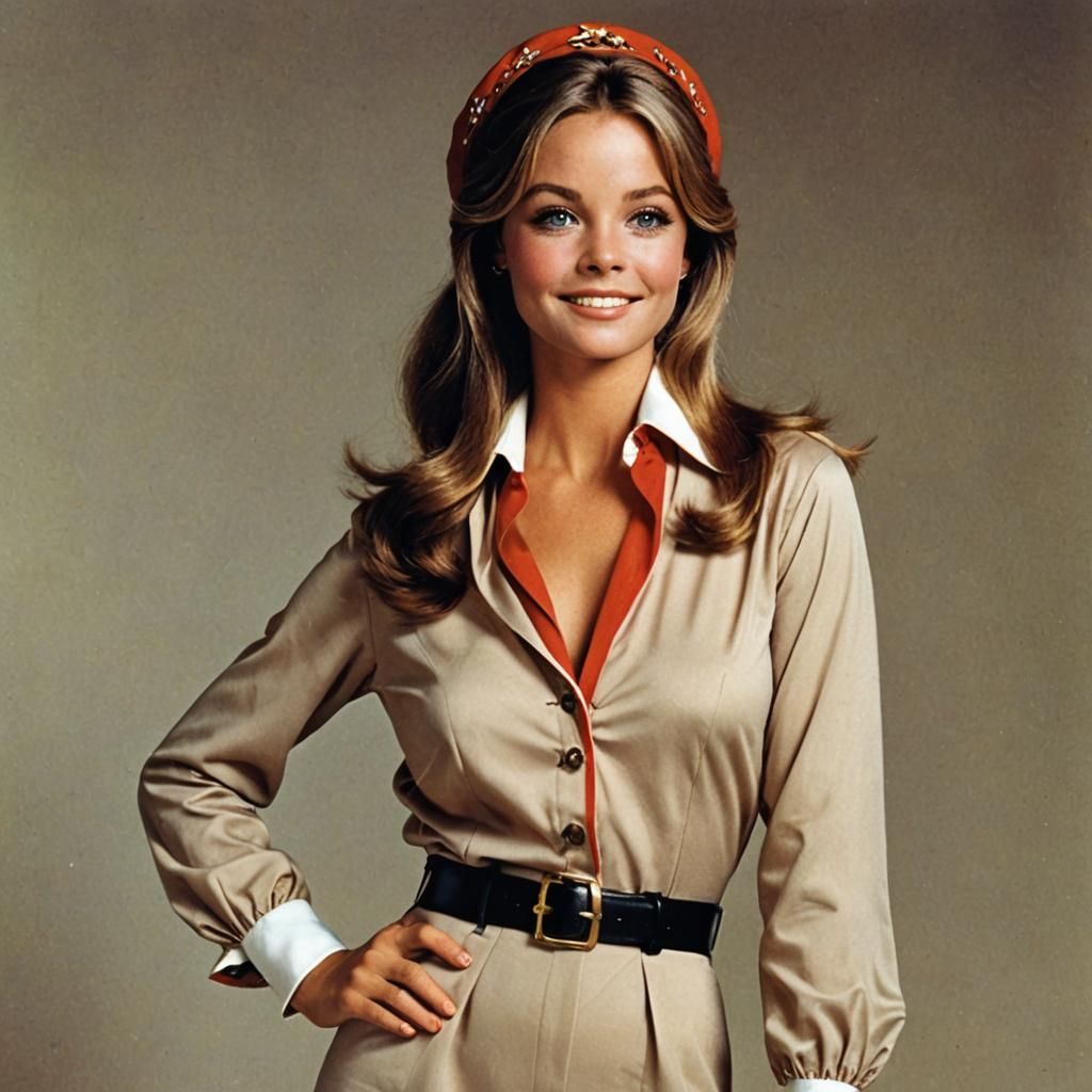 Susan Dey Pin-Up in Elvgren Style