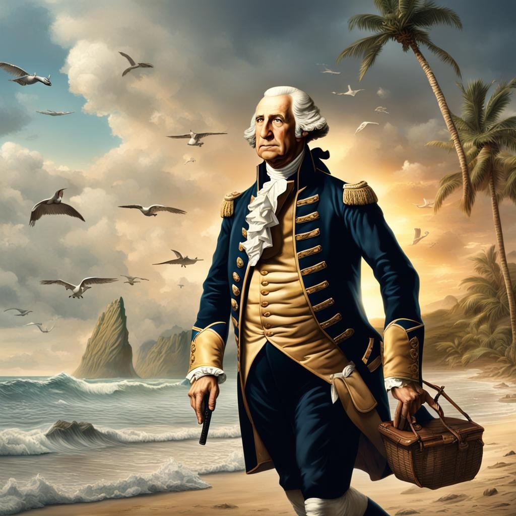 George Washington's Wacky Beach Day