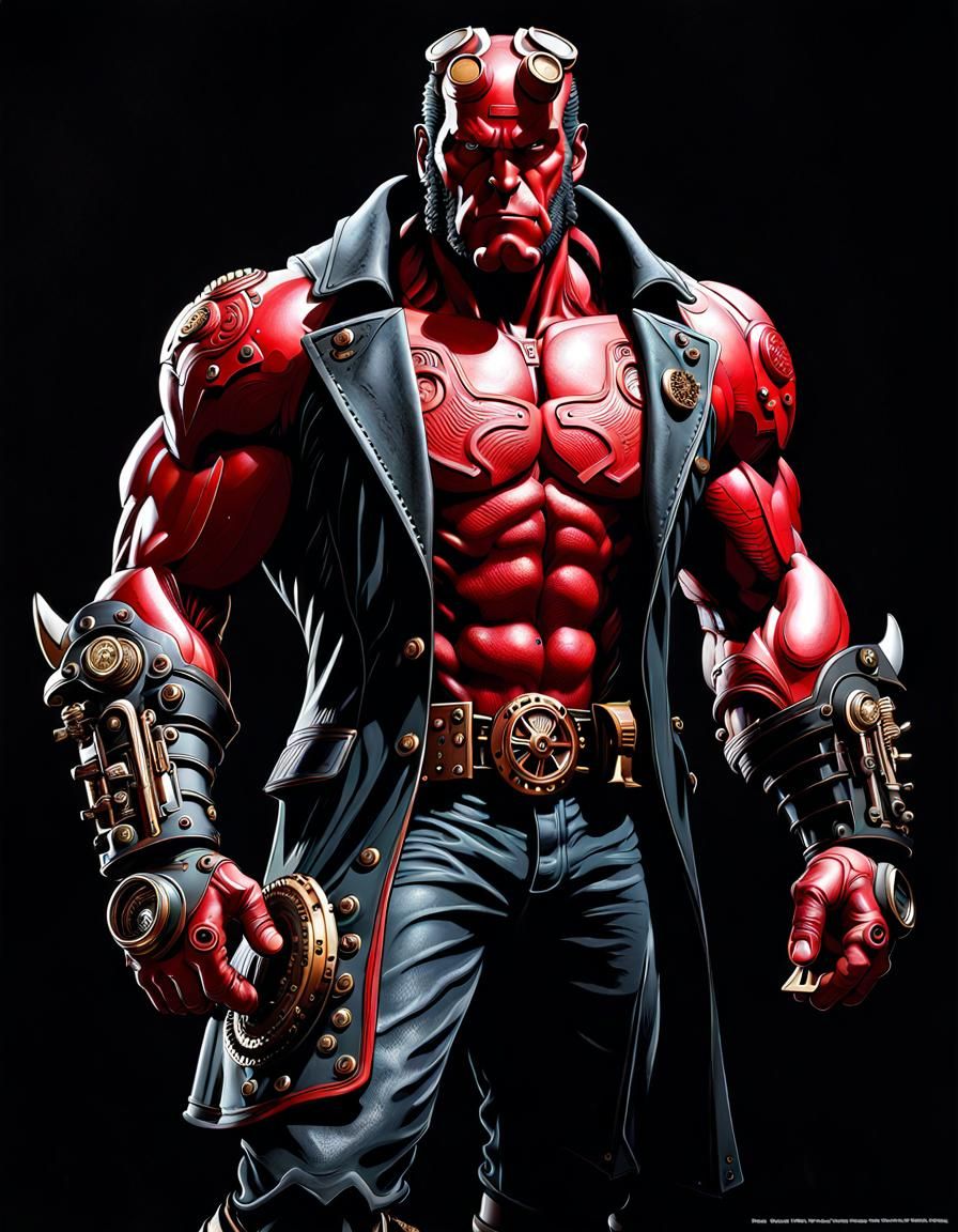 Steampunk Hellboy