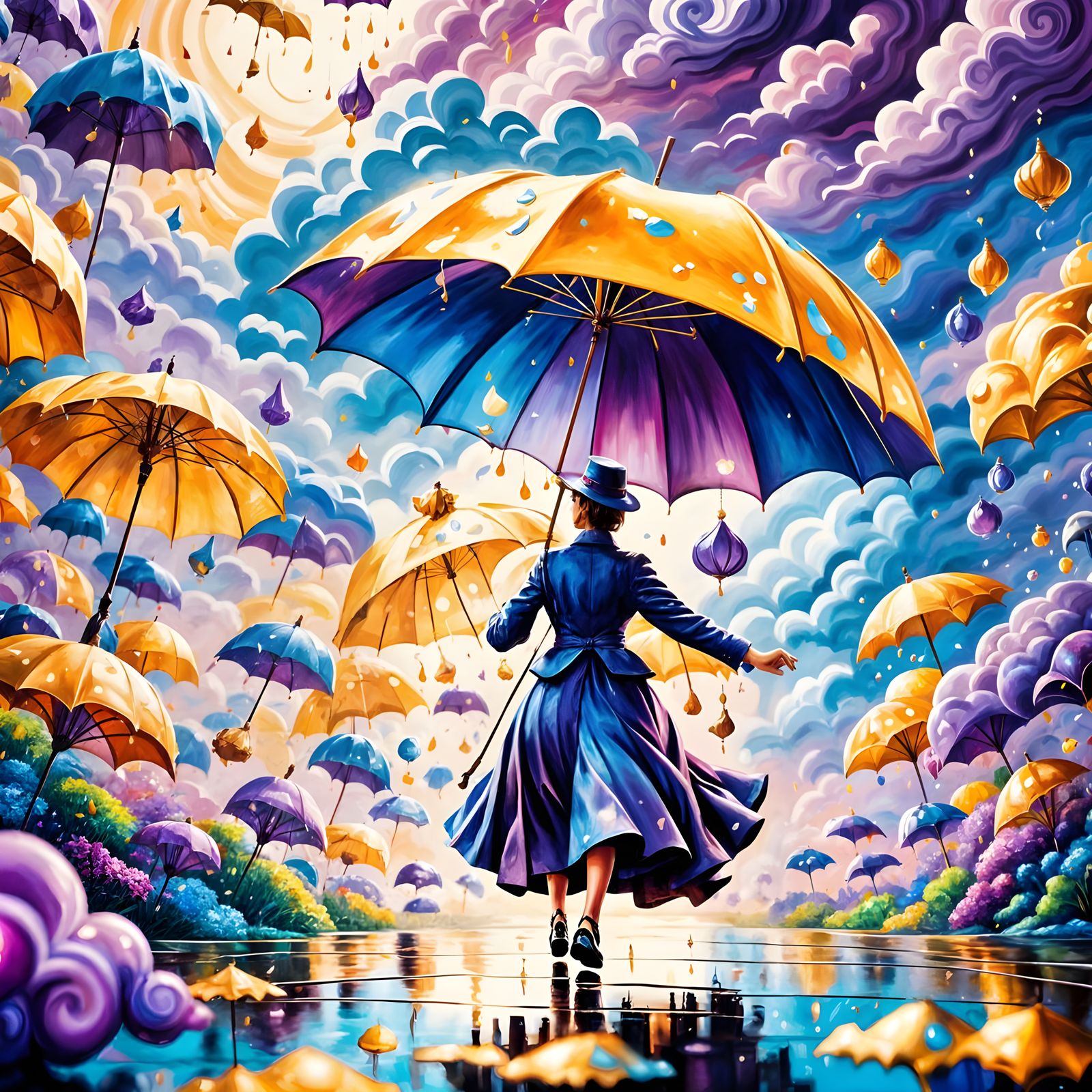 Mary Poppins Whimsical Creation