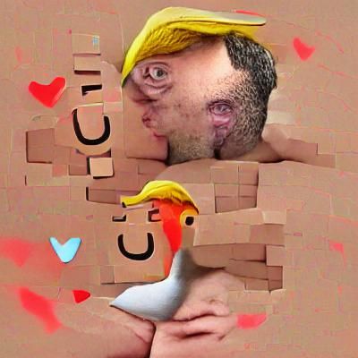 AI Generated Image from a Blank Prompt