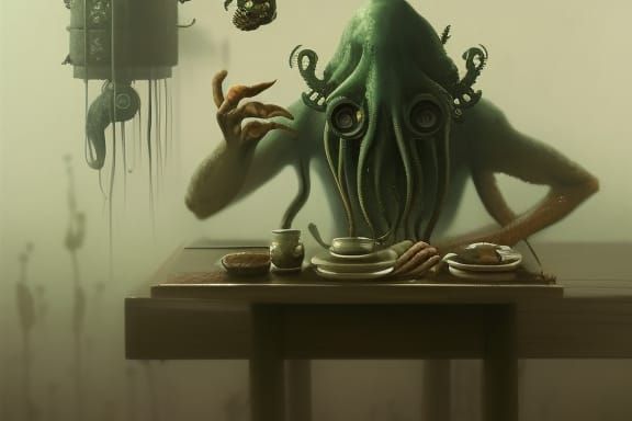 Cthulhu Eats Curry: A Sovietpunk Horror Manga